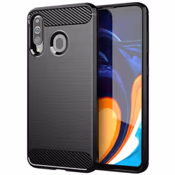 Cadorabo DE-150398, Cover, Samsung, Galaxy A20s, 16.5 cm (6.5"), Black