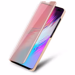 Cadorabo Case for Samsung Galaxy S10 5G Cover Book Wallet Protection PU Leather Flip Magnetic Smart View Etui - PINK