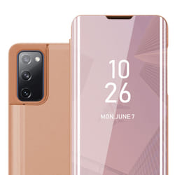Cadorabo Case for Samsung Galaxy S21 FE Cover Book Wallet Protection PU Leather Flip Magnetic Smart View Etui