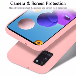 Cadorabo Case for Samsung Galaxy A21s Cover Protection TPU Silicone Gel - LIQUID PINK