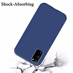 Cadorabo Case for Samsung Galaxy S20 FE Cover Protection TPU Silicone Gel - LIQUID BLUE