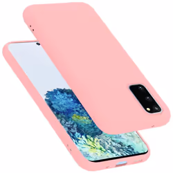 Cadorabo Case for Samsung Galaxy S20 FE Cover Protection TPU Silicone Gel - LIQUID PINK