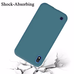 Cadorabo Case for Samsung Galaxy A10 / M10 Cover Protection TPU Silicone Gel - LIQUID GRÃN, Samsung Galaxy A10 / M10
