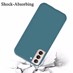 Cadorabo Case for Samsung Galaxy S21 PLUS Cover Protection TPU Silicone Gel - LIQUID GREEN