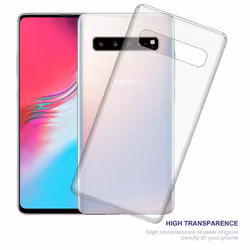 Cadorabo Case for Samsung Galaxy S10 5G Cover Transparent Protection TPU Silicone Gel