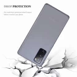 Cadorabo Case for Samsung Galaxy S20 FE Cover Transparent Protection TPU Silicone Gel