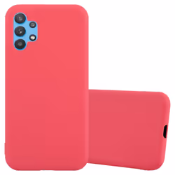 Cadorabo Case for Samsung Galaxy A32 4G Cover Protection TPU Silicone Gel Back case - CANDY RED