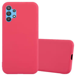 Cadorabo Case for Samsung Galaxy A32 4G Cover Protection TPU Silicone Gel Back case - CANDY RED