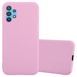 Cadorabo Case for Samsung Galaxy A32 4G Cover Protection TPU Silicone Gel Back case - CANDY PINK