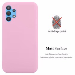 Cadorabo Case for Samsung Galaxy A32 4G Cover Protection TPU Silicone Gel Back case - CANDY PINK