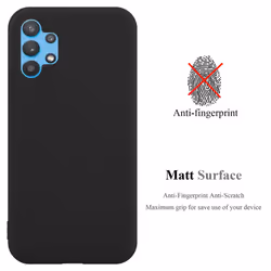Cadorabo Case for Samsung Galaxy A32 4G Cover Protection TPU Silicone Gel Back case - CANDY BLACK