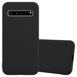 Cadorabo Case for Samsung Galaxy S10 5G Cover Protection TPU Silicone Gel Back case - CANDY BLACK