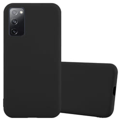 Cadorabo Case for Samsung Galaxy S20 FE Cover Protection TPU Silicone Gel Back case Candy Design - CANDY BLACK