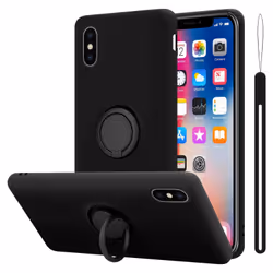 Cadorabo DE-151153, Cover, Apple, iPhone X / XS, 14.7 cm (5.8"), Black