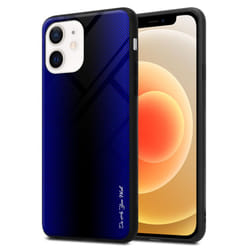 Cadorabo Case for Apple iPhone 12 MINI Cover Protection back case TPU Silicone - COBALT PURPLE