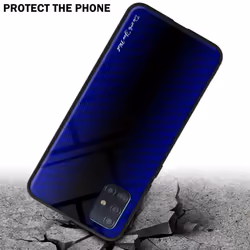 Cadorabo Case for Samsung Galaxy A51 4G / M40s Cover Protection back case TPU Silicone - COBALT PURPLE