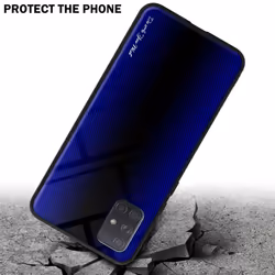 Cadorabo Case for Samsung Galaxy A71 4G Cover Protection back case TPU Silicone - COBALT PURPLE
