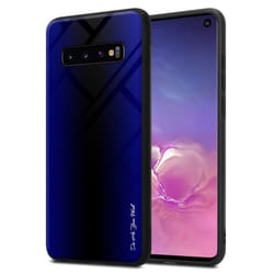 Cadorabo Case for Samsung Galaxy S10 4G Cover Protection back case TPU Silicone - COBALT PURPLE