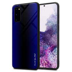 Cadorabo Case for Samsung Galaxy S20 Cover Protection back case TPU Silicone - COBALT PURPLE