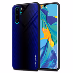 Cadorabo Case for Huawei P30 PRO Cover Protection back case TPU Silicone - COBALT PURPLE