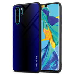 Cadorabo Case for Huawei P30 PRO Cover Protection back case TPU Silicone - COBALT PURPLE