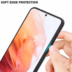 Cadorabo Case for Samsung Galaxy S21 5G Cover Protection TPU Silicone Gel Back Two-colour Back Case - PINK - BLUE