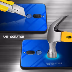 Cadorabo DE-151889 mobile phone case 15 cm (5.9") Cover Blue