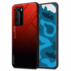 Cadorabo DE-151972, Cover, Huawei, P40 PRO / P40 PRO+, 16.7 cm (6.58"), Red
