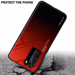 Cadorabo DE-151972 mobile phone case 16.7 cm (6.58") Cover Red