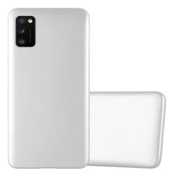 Cadorabo Case for Samsung Galaxy A51 4G / M40s Cover Matt Metallic Protection TPU Silicone Gel Back case - METALLIC BLACK