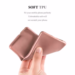 Cadorabo Case for Samsung Galaxy S20 PLUS Cover Matt Metallic Protection TPU Silicone Gel Back case - METALLIC ROSÃ GOLD