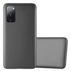 Cadorabo Case for Samsung Galaxy S20 FE Cover Matt Metallic Protection TPU Silicone Gel Back case - METALLIC GREY