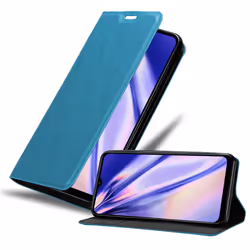 Cadorabo DE-153183, Flip case, Samsung, Galaxy A12 / M12, 16.5 cm (6.5"), Turquoise