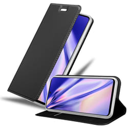 Cadorabo Case for Samsung Galaxy A71 5G Cover Book Wallet Protection PU Leather Flip Magnetic Etui - CLASSY BLACK