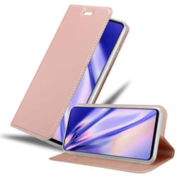 Cadorabo Case for Samsung Galaxy A71 5G Cover Book Wallet Protection PU Leather Flip Magnetic Etui - CLASSY ROSÃ GOLD