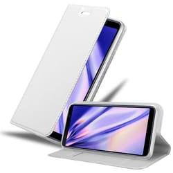 Cadorabo DE-153497 mobile phone case 15.2 cm (6") Flip case Silver