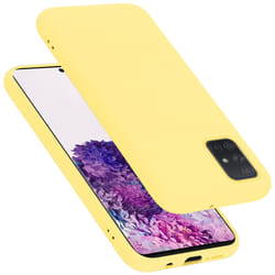 Cadorabo DE-153609 mobile phone case 17 cm (6.7") Cover Yellow