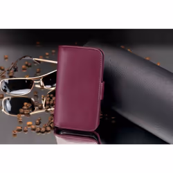 Cadorabo Case for Apple iPhone 13 PRO Cover Book Wallet Protection PU Leather Flip Magnetic Etui - Purple