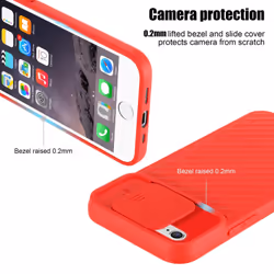 Cadorabo DE-154443 mobile phone case 11.9 cm (4.7") Cover Red