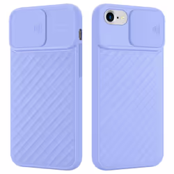 Cadorabo case for Apple iPhone 7 / 7S / 8 / SE 2020 TPU silicone cover camera protection Display Saver Display Protection - P ...