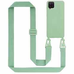 Cadorabo Mobile Phone Chain for Samsung Galaxy A12 / M12 TPU Silicone Case Cover - Green