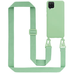 Cadorabo Mobile Phone Chain for Samsung Galaxy A12 / M12 TPU Silicone Case Cover - Green