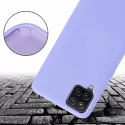 Cadorabo Mobile Phone Chain for Samsung Galaxy A12 / M12 TPU Silicone Case Cover - Purple