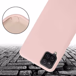 Cadorabo Mobile Phone Chain for Samsung Galaxy A12 / M12 TPU Silicone Case Cover - Pink