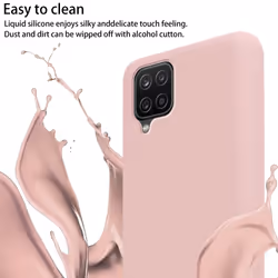 Cadorabo Mobile Phone Chain for Samsung Galaxy A12 / M12 TPU Silicone Case Cover - Pink