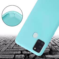 Cadorabo Mobile Phone Chain for Samsung Galaxy A21s TPU Silicone Case Cover - Green