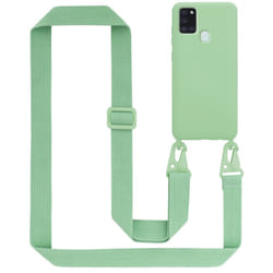 Cadorabo Mobile Phone Chain for Samsung Galaxy A21s TPU Silicone Case Cover - Green