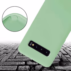 Cadorabo Mobile Phone Chain for Samsung Galaxy S10 4G TPU Silicone Case Cover - Green
