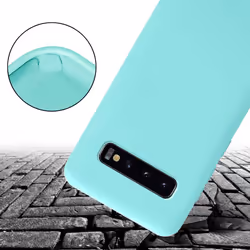 Cadorabo Mobile Phone Chain for Samsung Galaxy S10 PLUS TPU Silicone Case Cover - Green