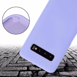 Cadorabo Mobile Phone Chain for Samsung Galaxy S10 PLUS TPU Silicone Case Cover - Purple